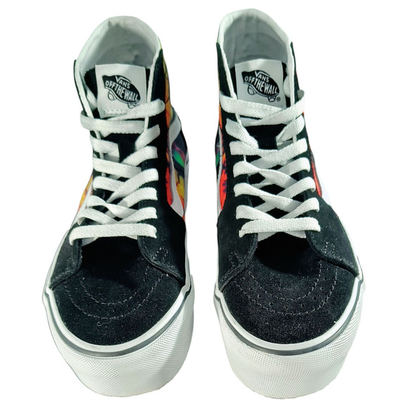 Vans Sk8-Hi Shoes  Men 6.5 / Wmn 8 Black/Multi Paradoxical Tapered Stackform - Picture 9 of 13